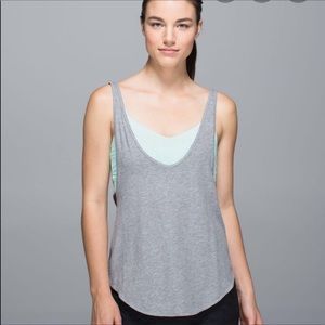 Lululemon Twist and Turn Tank Top w/ Bra inside 6